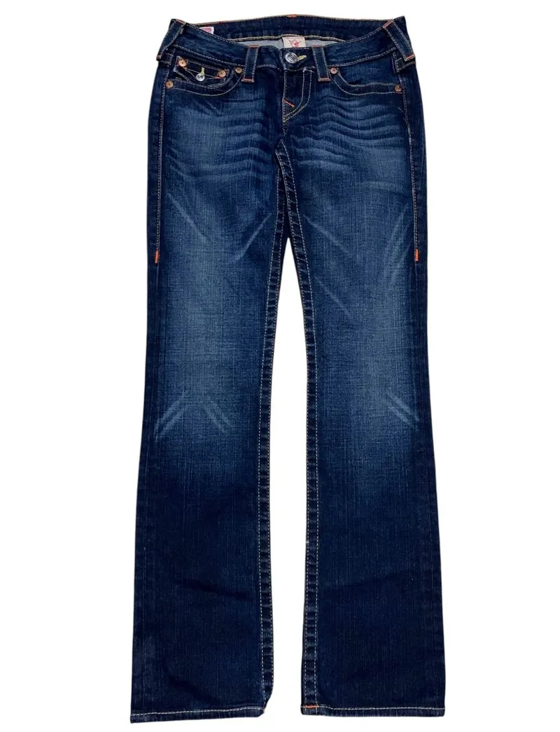 Vintage True Religion Billy Flaps Pocket Design Zipper Indig photo 1