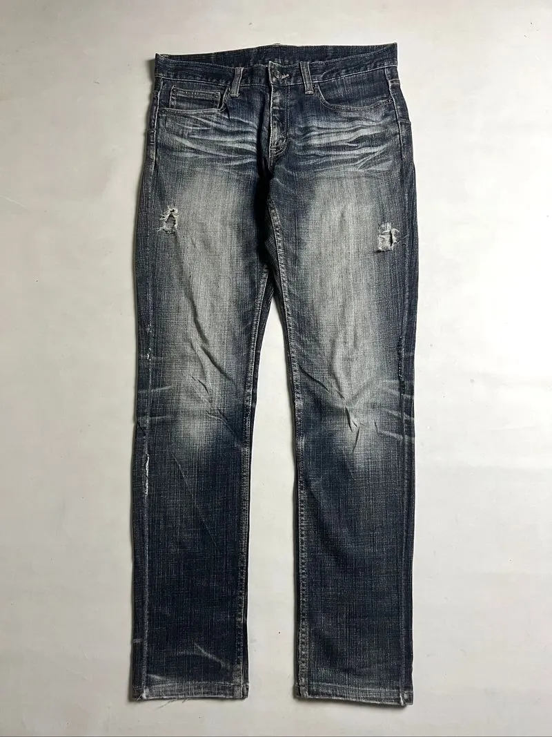 00s PPFM disstress denim  photo 1