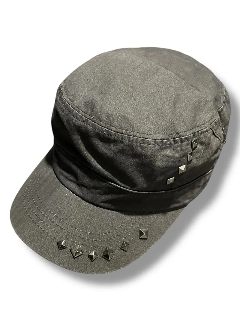 y2k Studed Cadethat Square Spike photo 1