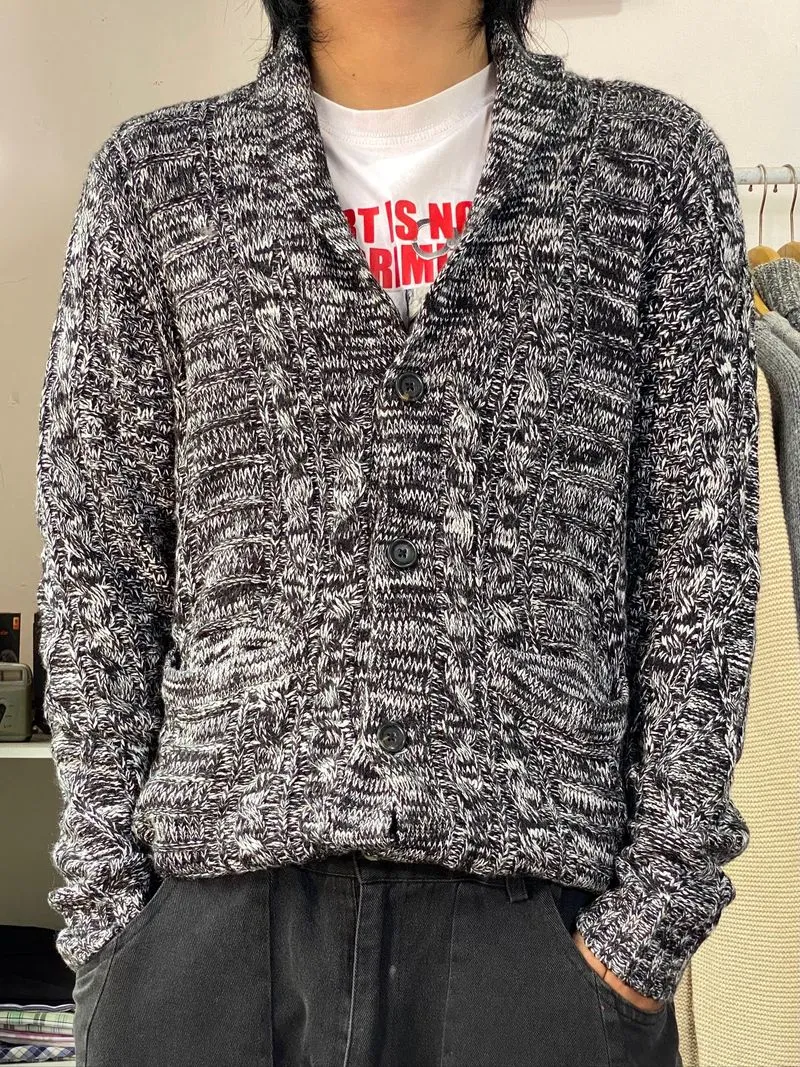 Knitwear Cardigan Dark Gray Semanticdesign photo 1