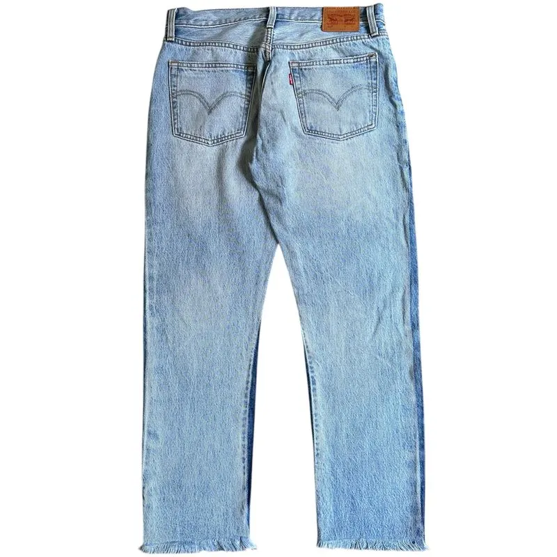 Jeans levis 501 ripped unisex  uk 30-31 photo 1