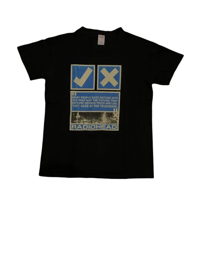 Fruit of the Loom Vintage Y2K T-shirt Pria black photo 1