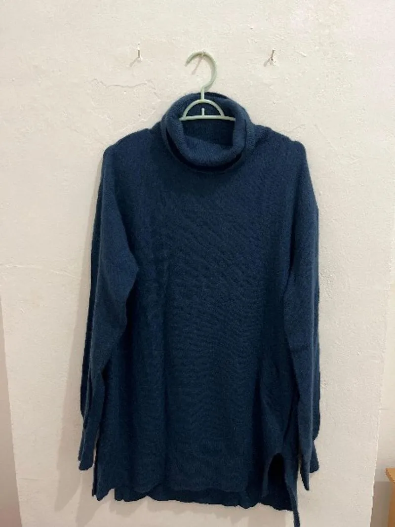 Turtle Neck Woman Blouse photo 1