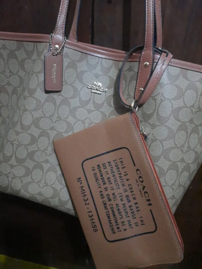 Coach Casual Tote bag Wanita brown photo 1