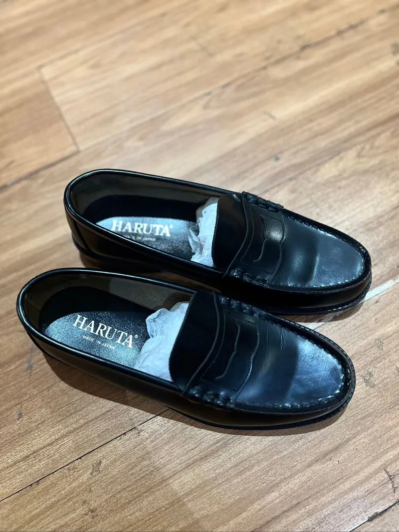 Loafers Haruta 906 Genuine lether photo 1