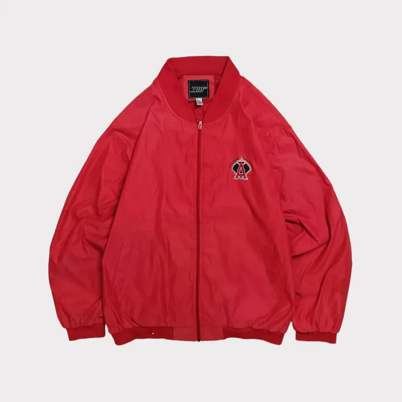 MLB Streetwear Sportswear Bomber jacket Pria red photo 1