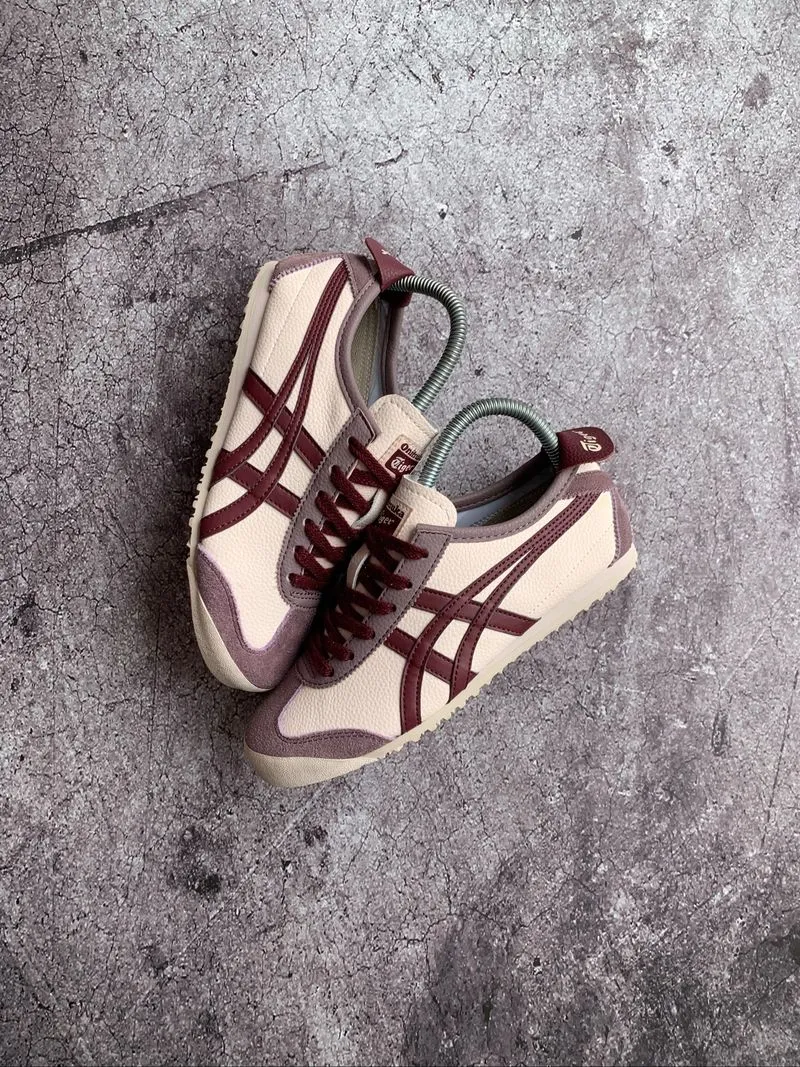 Onitsuka Tiger Mexico 66 Deluxe Cream Burgundy photo 1
