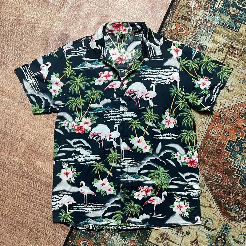 Floral Shirt Anhelon Kemeja Motif Hawaiian  photo 1