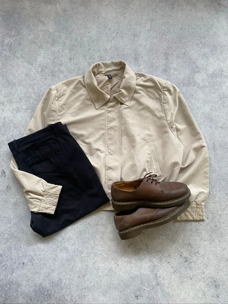 Jacket Canvas Boxy HnM photo 1