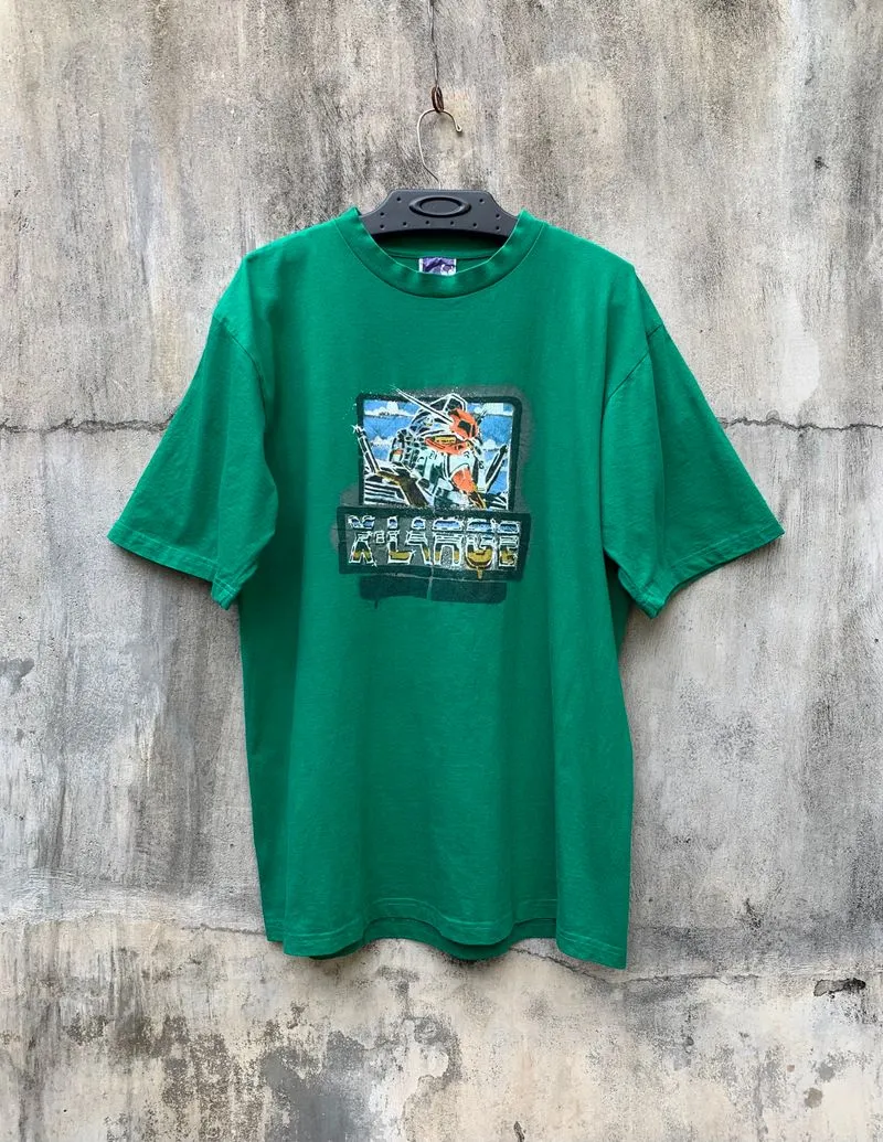 Vintage XLARGE GUNDAM ANIME Tee photo 1