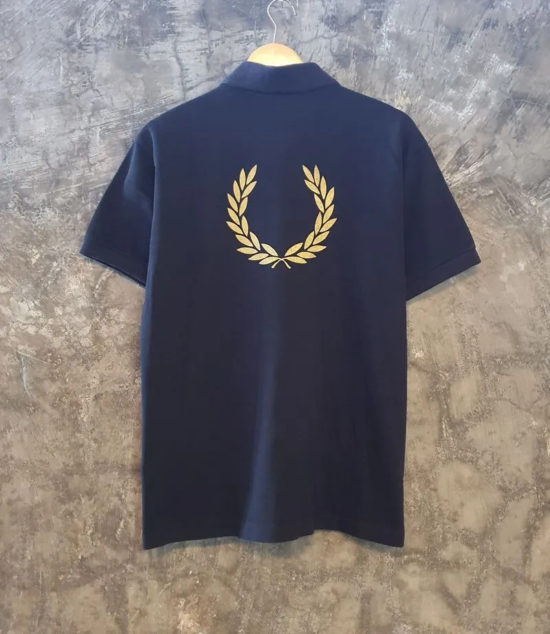 Fred Perry Casual Polo shirt Pria black photo 1