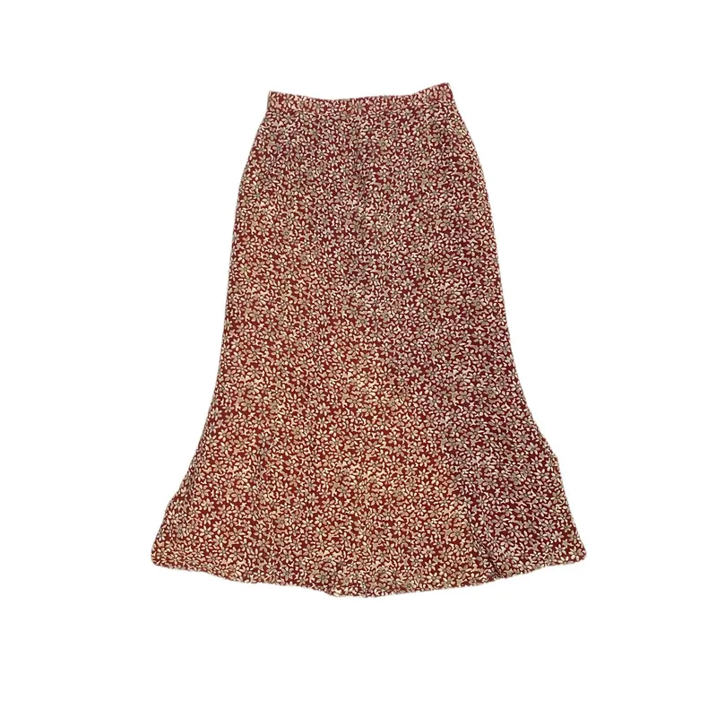 Vintage Y2K Skirt Wanita red photo 1
