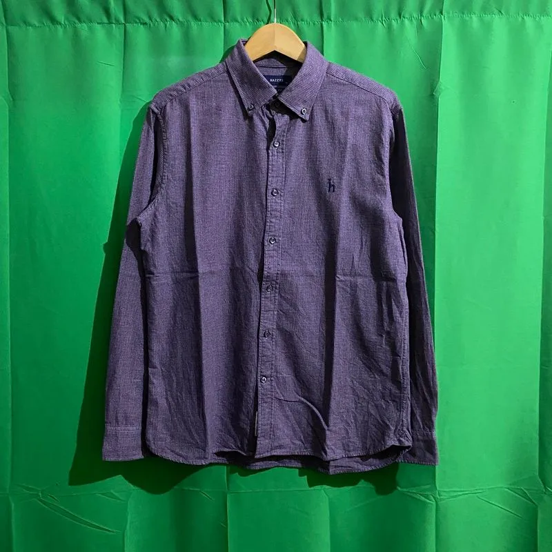 Kemeja motif Hazzys - Size XL - Baju pattern photo 1