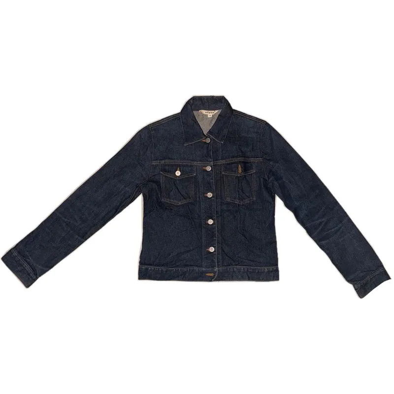 Minimalist Denim jacket Pria blue photo 1