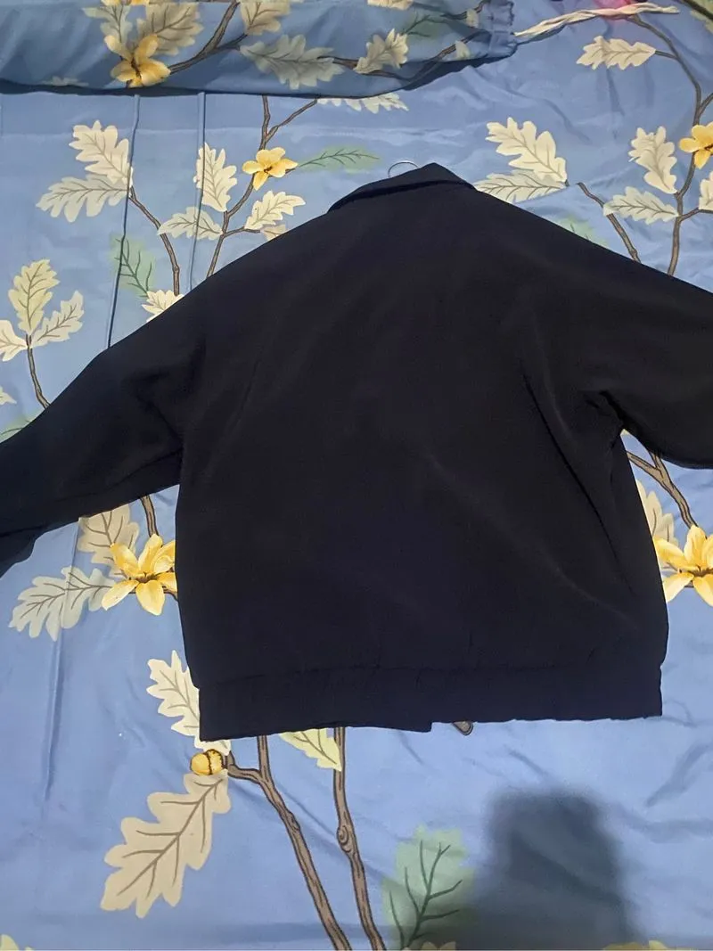 hoodie black zipper photo 1