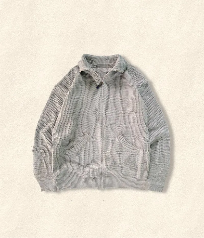 Knitwear Full zipper kerah photo 1