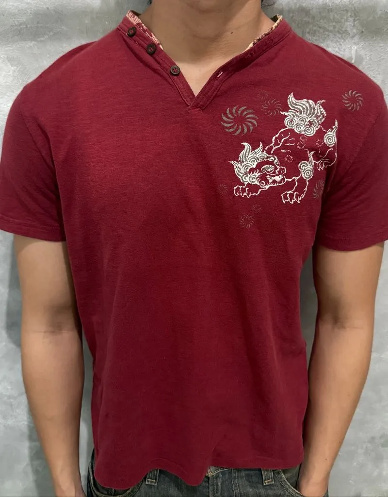 Vintage Y2K Henley Shirt  photo 1
