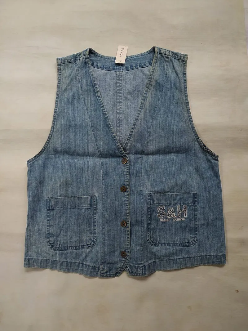 Denim Vest Sanho Fashion photo 1