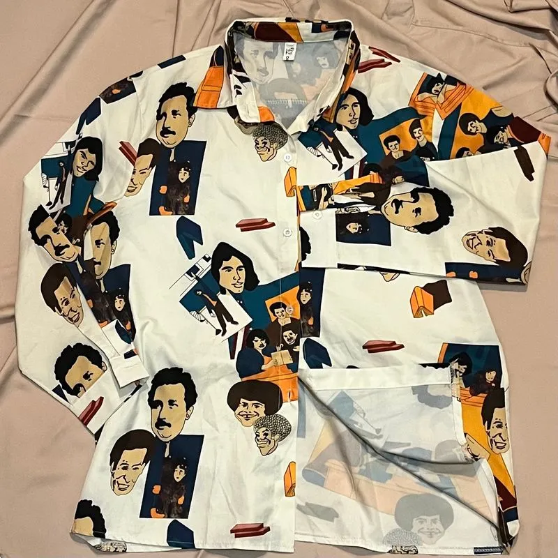 Casual Shirt Wanita white photo 1