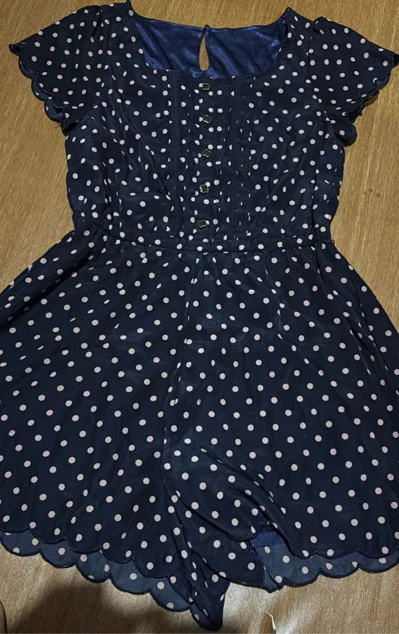 jumpsuit polkadot photo 1