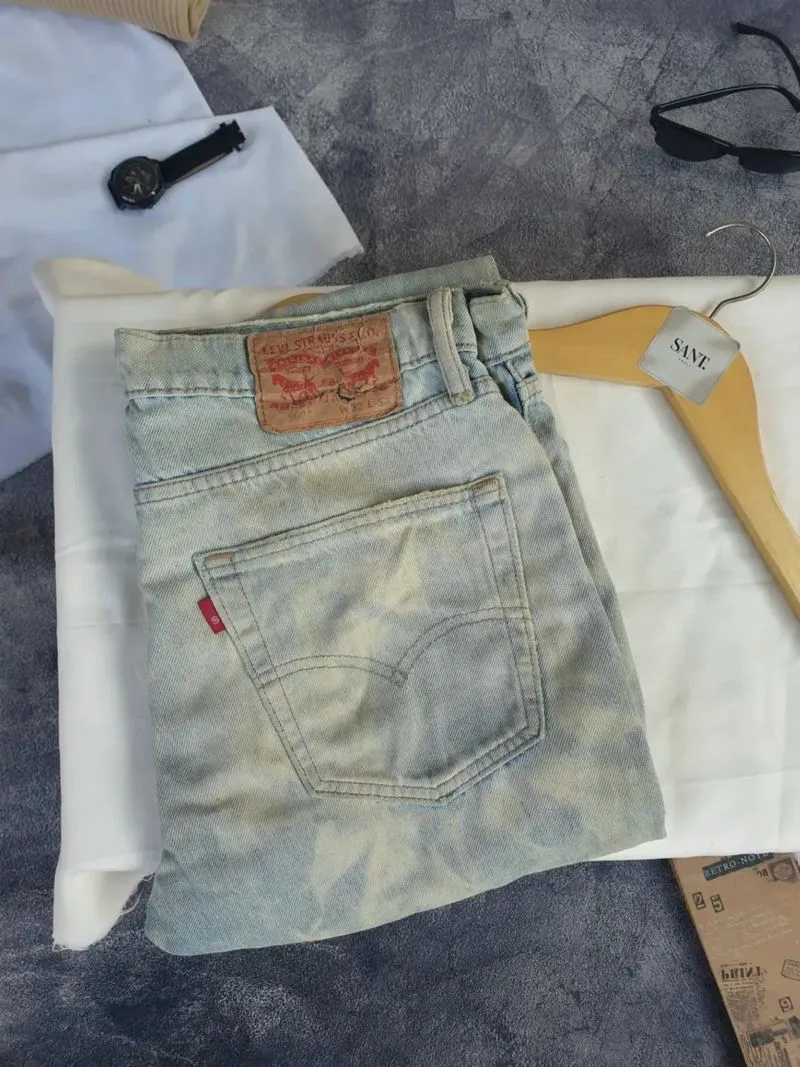 SN 1364 - levis 502 blue washed photo 1