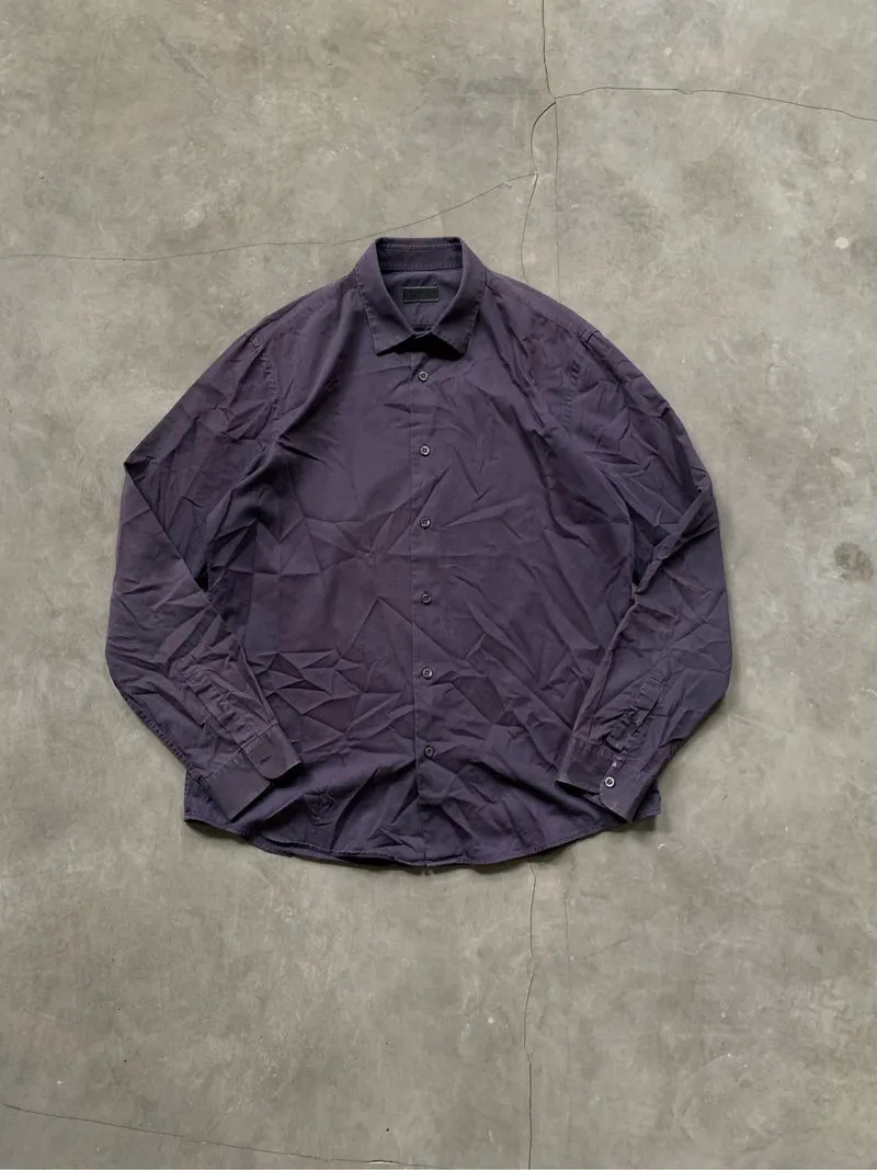 Item(s) : Prada Milano Navy Long Shirt photo 1
