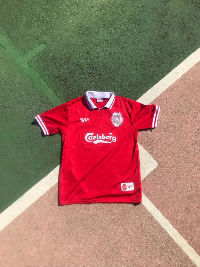 Jersey Vintage Liverpool Carlsberg photo 1