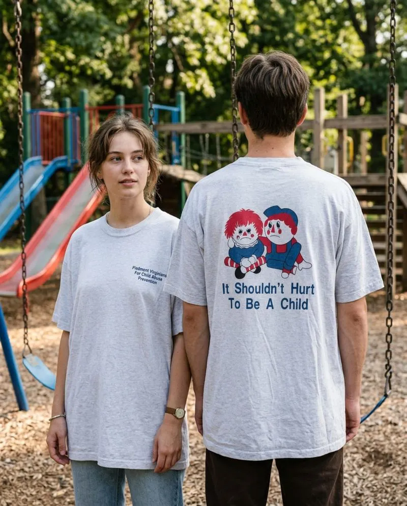Vintage Child Abuse Prevention 90s FOTL Best Tee XXXL photo 1