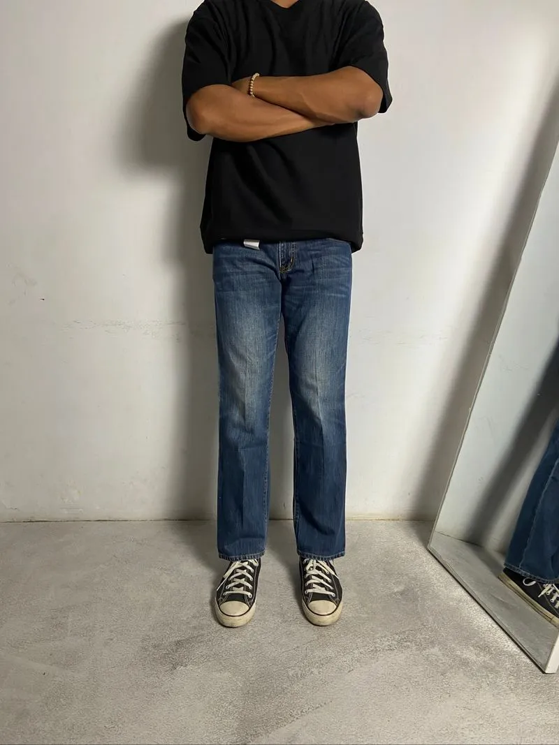 TOPVALU WASHED JEANS photo 1