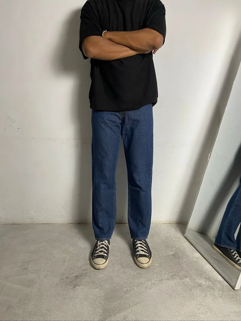 BASIC INDIGO JEANS  photo 1
