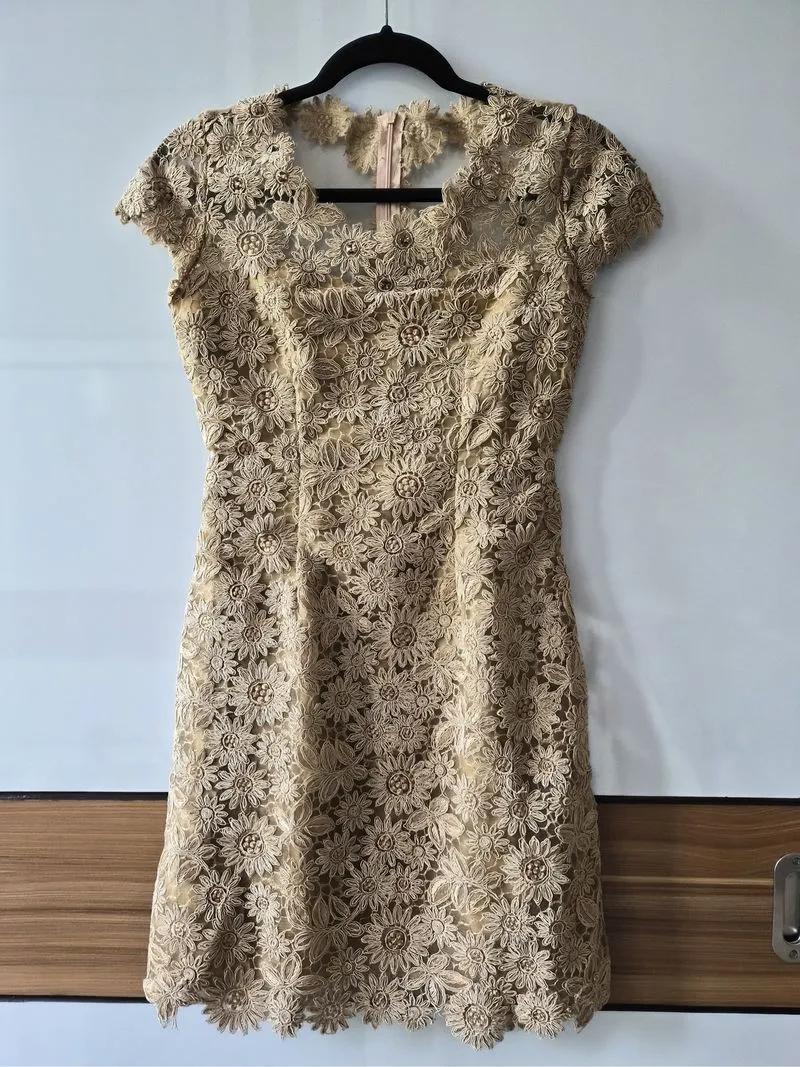 Dress Full Brokat Backless photo 1