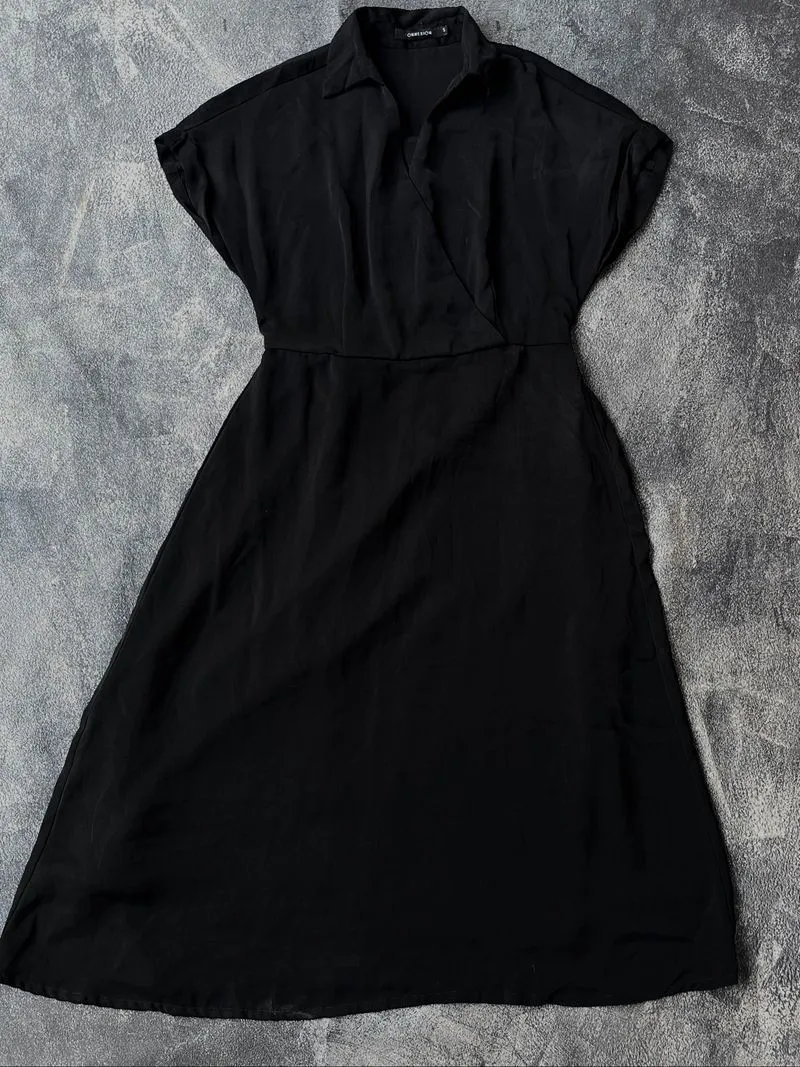 Collared Wrap Dress photo 1