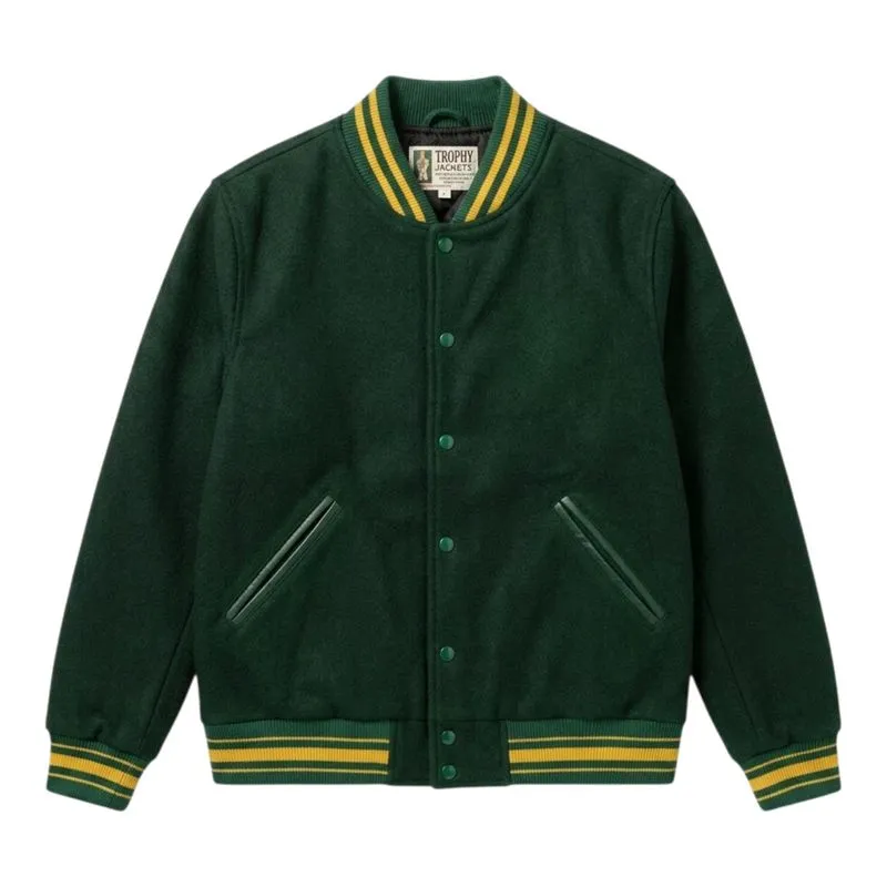 TROPHY VINTAGE BOXY FIT VARSITY JACKET photo 1