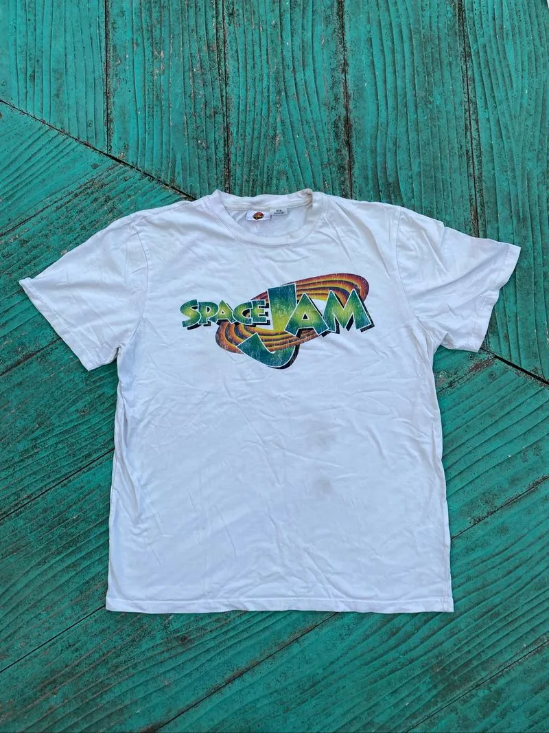 Space jam looney tune white vintage photo 1