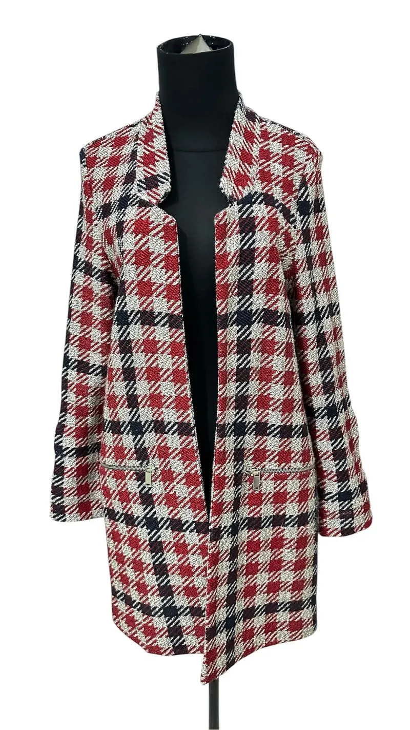 Houndstooth Pattern Coat  photo 1