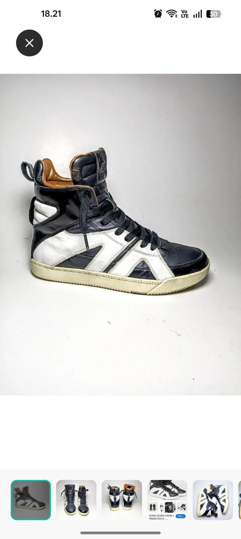 Sepatu kulit, not Rick Owens goth avantgarde y2k  photo 1