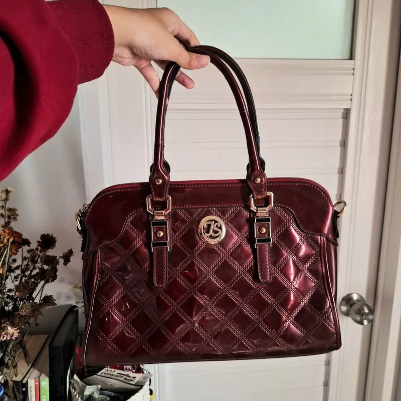 SOLD Tas Wanita Vintage Maroon Bag Elegant  photo 1