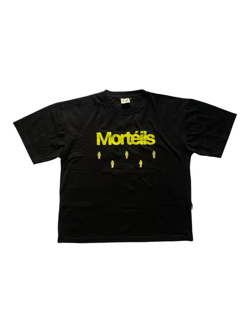 Morteils - Signature Oversized Boxy Tee Black photo 1