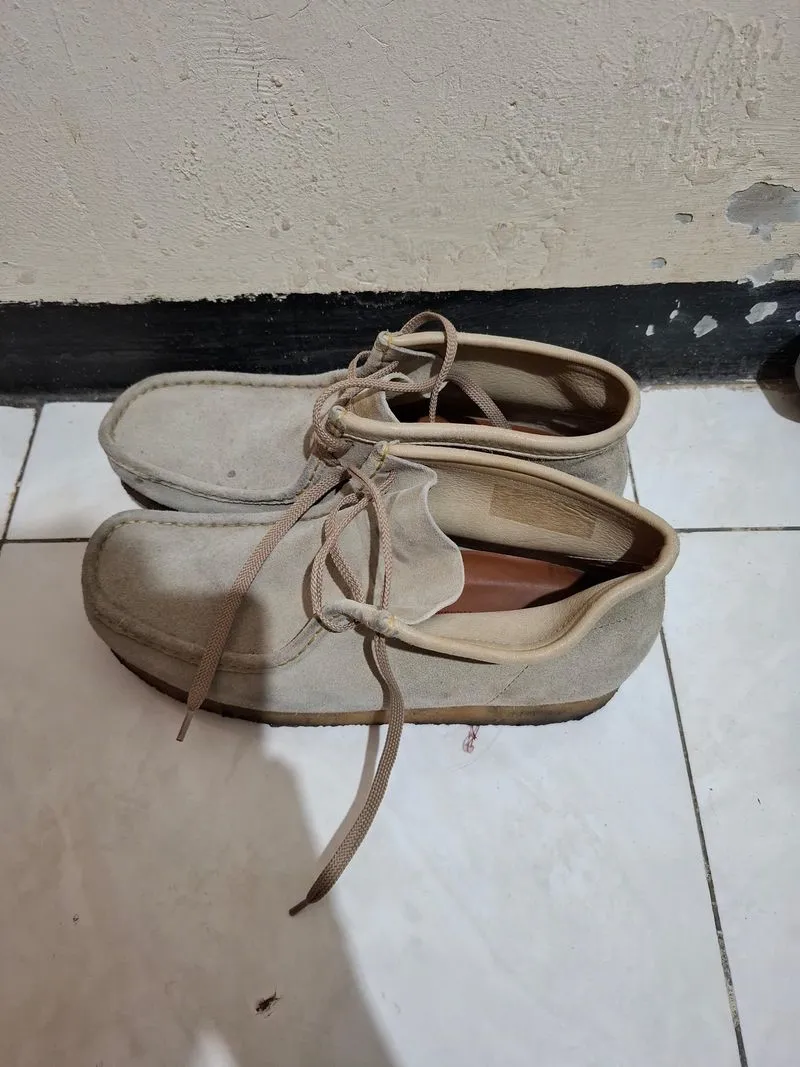 clarks wallabee high photo 1