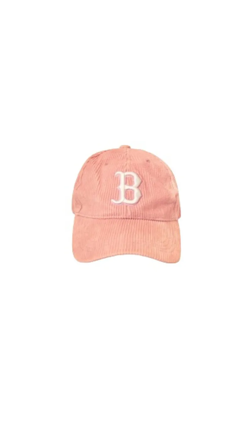 MLB Streetwear Casual Hat Wanita pink photo 1