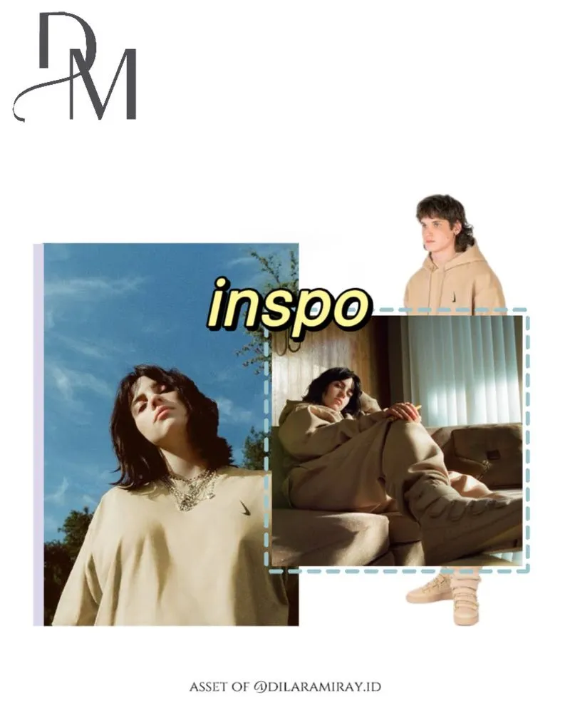 Nike x Billie Eilish Mushroom Hoodie in Light Brown photo 1