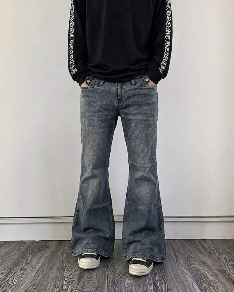 XTM Flared Jeans Grey Washed photo 1