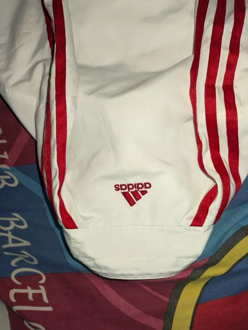Adidas Sportswear Track jacket Pria white red photo 1