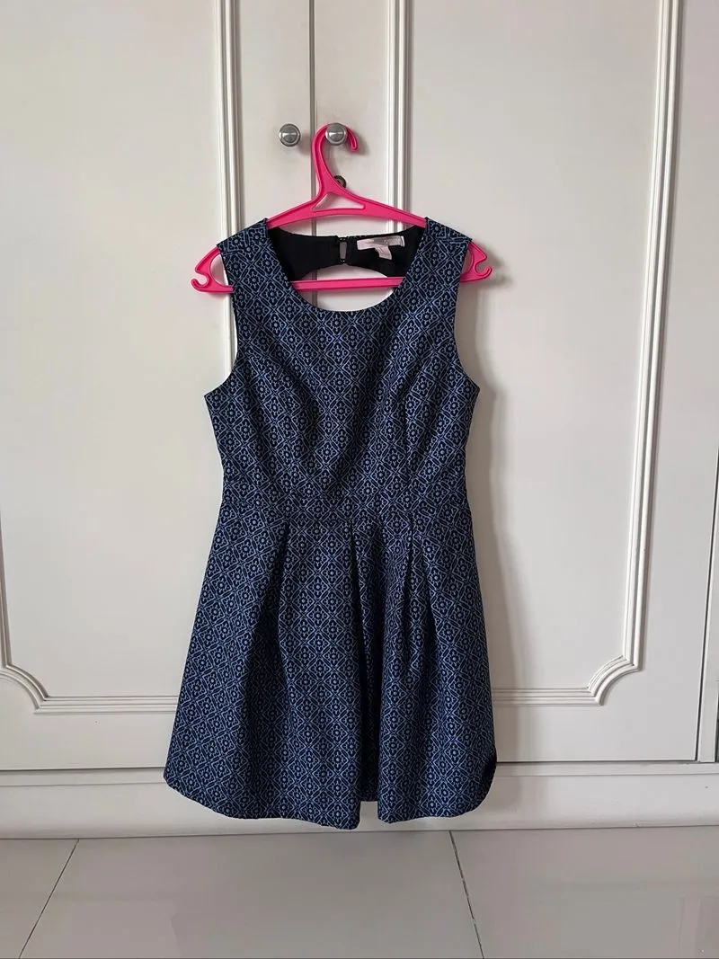 Forever21 Navy blue party dress photo 1