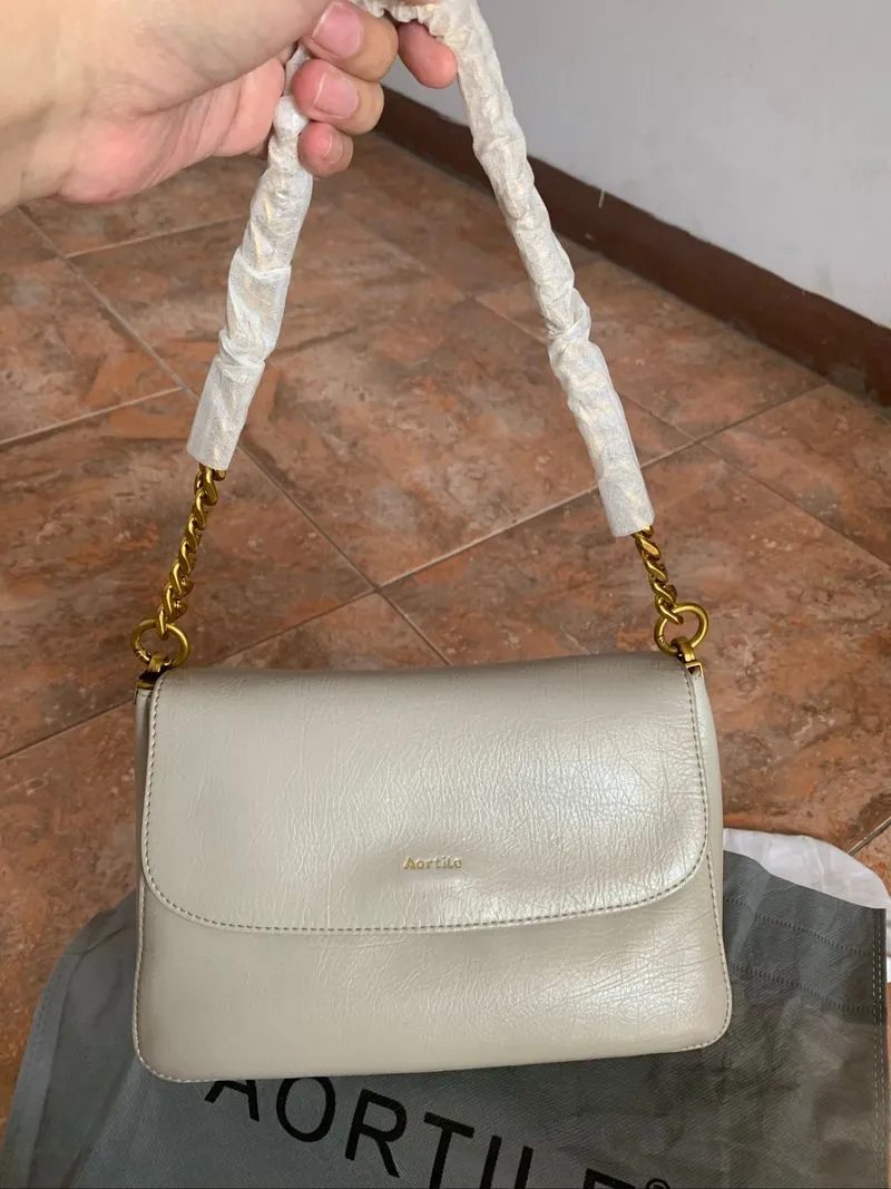 tas shoulder grey beige lentur photo 1