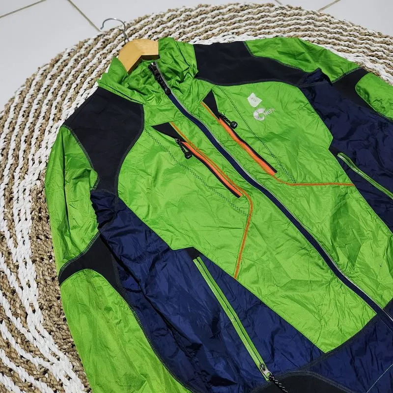 NEPA Gorpcore Sportswear Windbreaker Pria green navy photo 1
