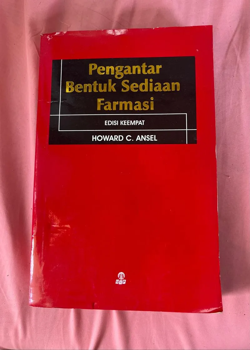 Buku pengantar bentuk sediaan farmasi photo 1