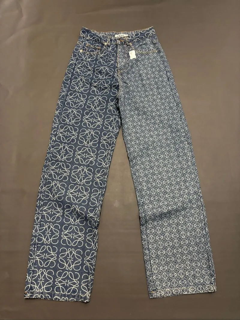 Loewe anagram printed jeans photo 1