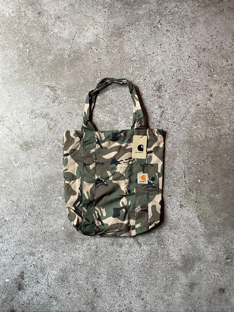 Totebag Carhatt Camo Premium Unisex Pria Wanita photo 1