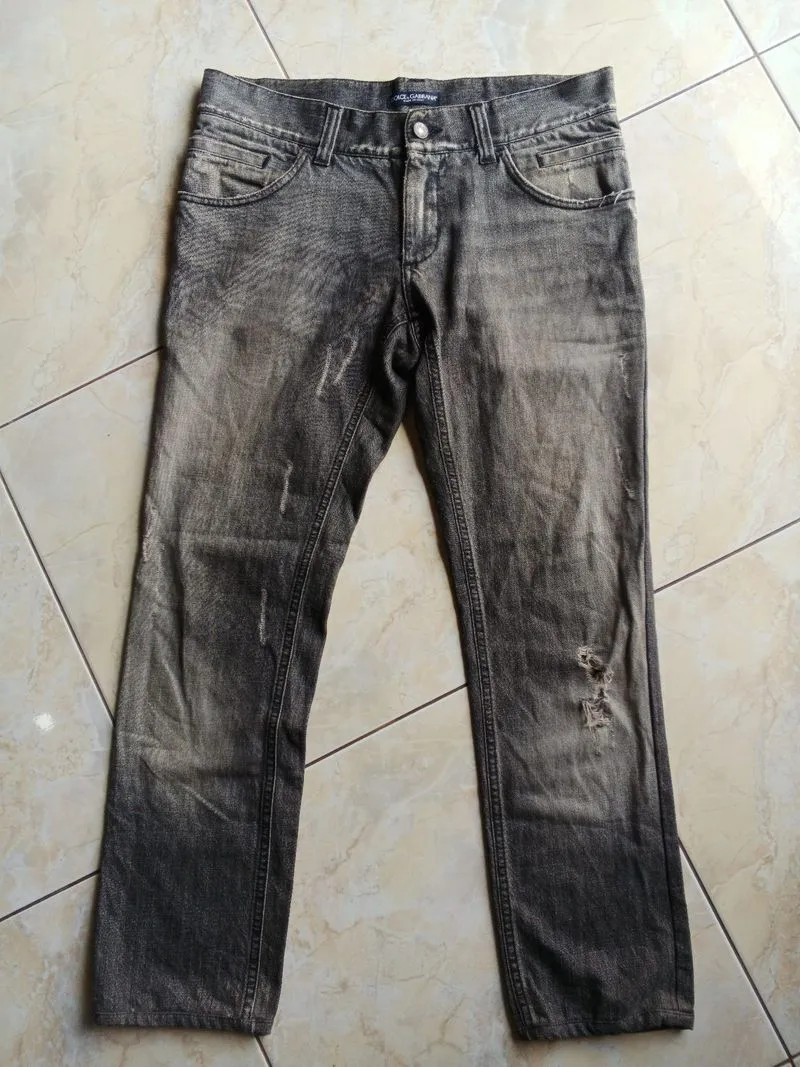 DOLCE & GABBANA RIPPED DENIM photo 1